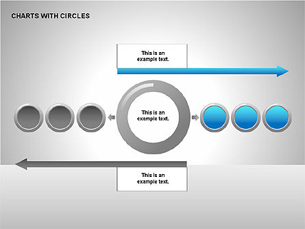 Flow Charts with Circles, Slide 5, 00229, Flow Charts — PoweredTemplate.com