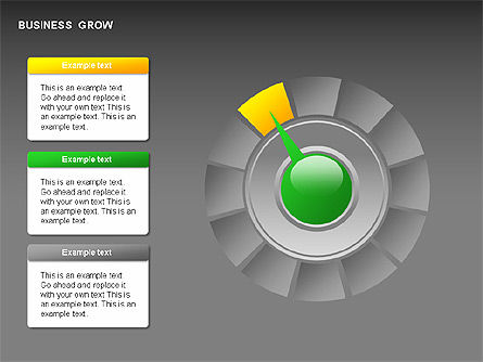 Diagramas de etapas de crecimiento empresarial, Diapositiva 15, 00259, Diagramas de la etapa — PoweredTemplate.com