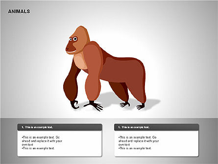 Diagramas de Animales, Diapositiva 4, 00264, Diagramas y gráficos educativos — PoweredTemplate.com
