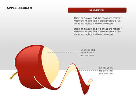 Apple diagrammen collectie, Dia 8, 00266, Stage diagrams — PoweredTemplate.com