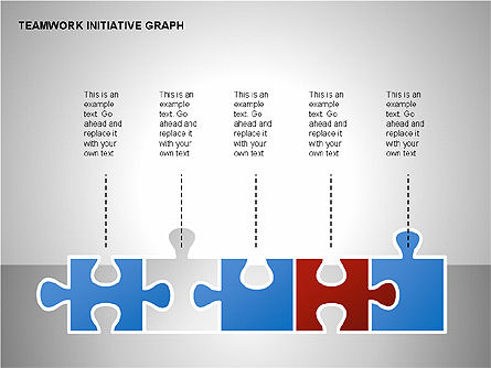Diagram Teka-teki Kerja Tim, Slide 10, 00275, Diagram Puzzle — PoweredTemplate.com