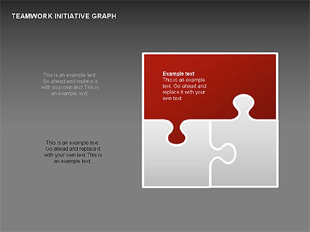 Diagrammes des puzzles d'équipe, Diapositive 12, 00275, Schémas puzzle — PoweredTemplate.com
