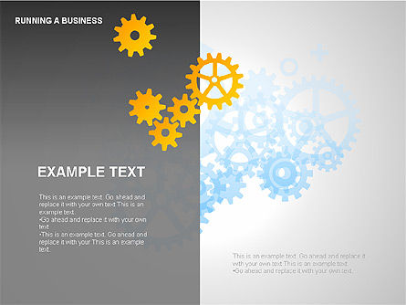 Running Business Diagrams, Slide 2, 00276, Shapes — PoweredTemplate.com