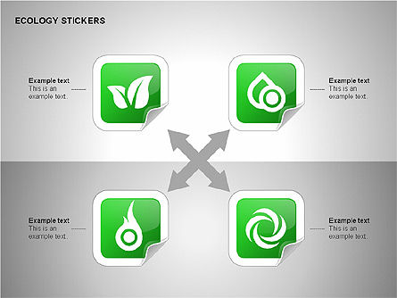 Ecology Stickers Collection, Slide 10, 00277, Icons — PoweredTemplate.com