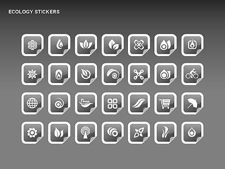 Ecology Stickers Collection, Slide 11, 00277, Icons — PoweredTemplate.com