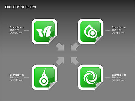 Ecology Stickers Collection, Slide 15, 00277, Icons — PoweredTemplate.com