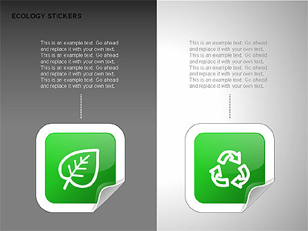 Ecology Stickers Collection, Slide 5, 00277, Icons — PoweredTemplate.com