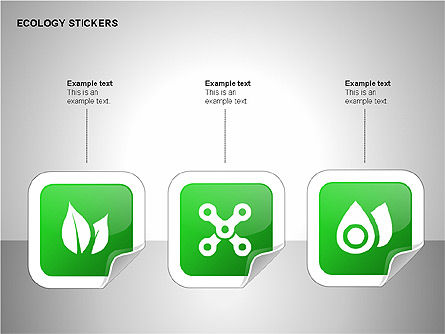 Ecology Stickers Collection, Slide 7, 00277, Icons — PoweredTemplate.com