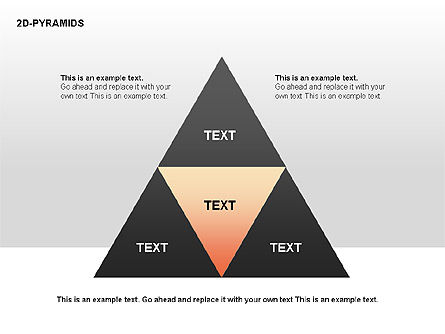 Schemi della piramide, Gratis Modello PowerPoint, 00290, Forme — PoweredTemplate.com