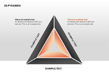 Pyramidendiagramme, Folie 13, 00290, Schablonen — PoweredTemplate.com