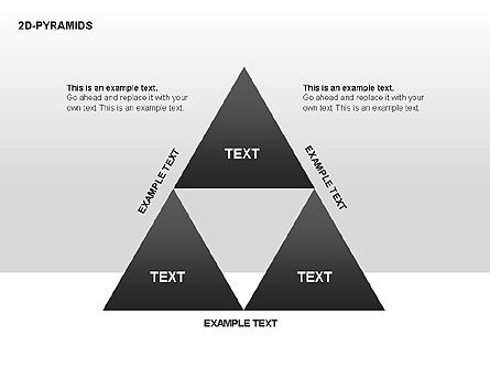 Pyramid diagrammen, Dia 2, 00290, Figuren — PoweredTemplate.com
