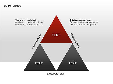 Pyramid diagrammen, Dia 4, 00290, Figuren — PoweredTemplate.com