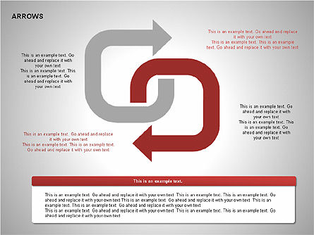 Diagrammes de flèches, Diapositive 9, 00293, Schémas d'étapes — PoweredTemplate.com