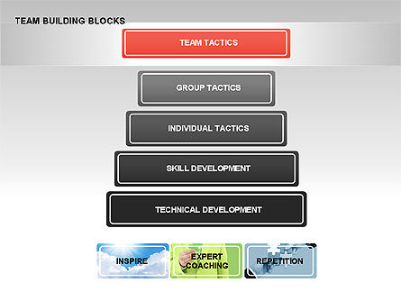 Blok Bangunan Tim, Slide 5, 00299, Bagan Organisasi — PoweredTemplate.com