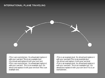Plane Diagrams, Slide 3, 00305, Stage Diagrams — PoweredTemplate.com