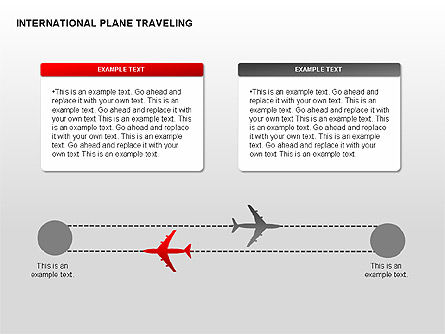 Plane Diagrams, Slide 7, 00305, Stage Diagrams — PoweredTemplate.com