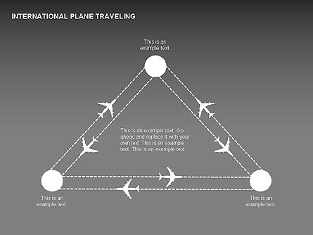 Plane diagrammen, Dia 8, 00305, Stage diagrams — PoweredTemplate.com