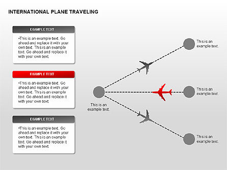 Plane Diagrams, Slide 9, 00305, Stage Diagrams — PoweredTemplate.com