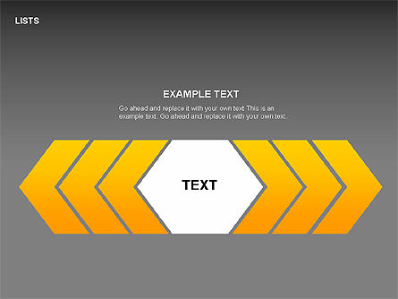 Lists Collection, Slide 18, 00306, Text Boxes — PoweredTemplate.com