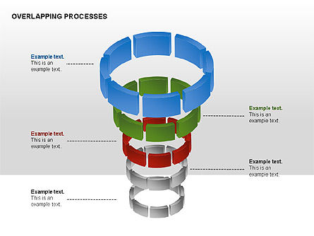 Overlapping Processes, Slide 7, 00311, Process Diagrams — PoweredTemplate.com