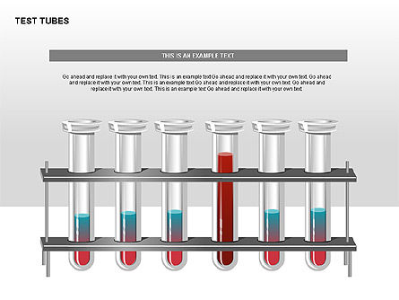 Test Tubes Stage Diagrams, Slide 11, 00316, Stage Diagrams — PoweredTemplate.com