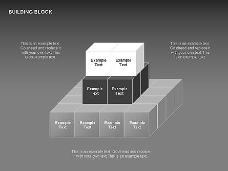 Building diagramas de blocos, Deslizar 11, 00320, Gráficos Matriciais — PoweredTemplate.com
