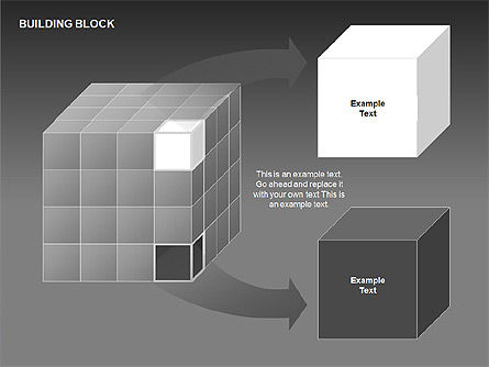Diagrammi a blocchi costruzione, Slide 14, 00320, Diagrammi Matrici — PoweredTemplate.com