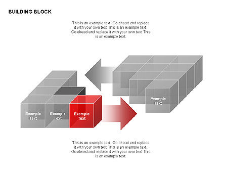 Diagrammi a blocchi costruzione, Slide 6, 00320, Diagrammi Matrici — PoweredTemplate.com