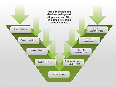 硬件和软件设计图, 幻灯片 12, 00321, 流程图 — PoweredTemplate.com