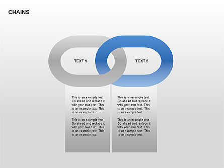 Schéma de la chaîne, Diapositive 9, 00323, Schémas d'étapes — PoweredTemplate.com