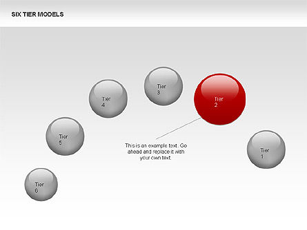 Diagramas de modelo de seis niveles, Diapositiva 13, 00331, Diagramas de proceso — PoweredTemplate.com