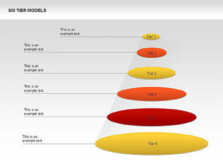 Diagrammes à six niveaux, Diapositive 8, 00331, Schémas de procédés — PoweredTemplate.com