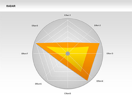 Grafik Radar Yang Digerakkan Data, Slide 5, 00337, Model Bisnis — PoweredTemplate.com
