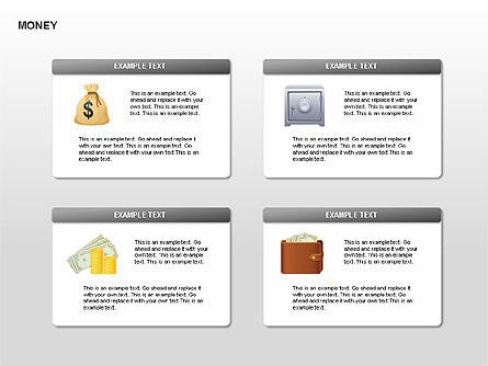 Icone processo finanziario, Slide 11, 00347, icone — PoweredTemplate.com