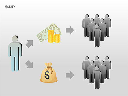 Icônes de processus financiers, Diapositive 5, 00347, Icônes — PoweredTemplate.com