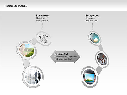 Diagrammi di processo con immagini, Slide 12, 00363, Diagrammi di Processo — PoweredTemplate.com