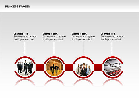 이미지가있는 프로세스 다이어그램, 슬라이드 5, 00363, 프로세스 도표 — PoweredTemplate.com