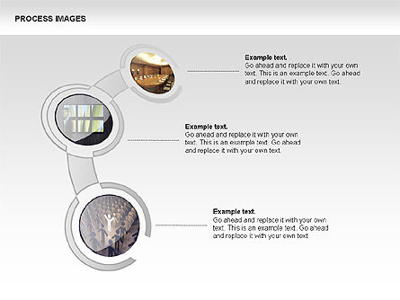 画像を含むプロセス図, スライド 7, 00363, プロセス図 — PoweredTemplate.com