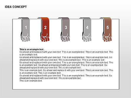 Gráfico de concepto de la idea, Diapositiva 13, 00365, Formas — PoweredTemplate.com