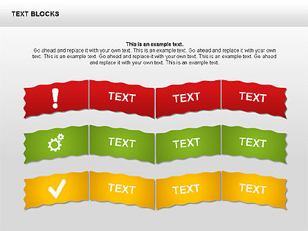 Creative Drops Text Boxes Collection, Slide 7, 00372, Text Boxes — PoweredTemplate.com