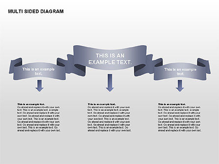 다단계 다이어그램, 슬라이드 12, 00374, 단계 도표 — PoweredTemplate.com