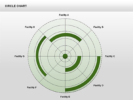 Radar-Charts Sammlung, Folie 6, 00378, Business Modelle — PoweredTemplate.com