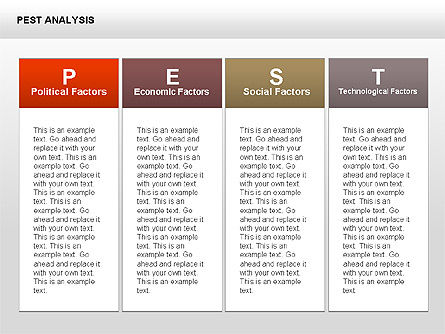 Step-analyse met referenties diagram, Dia 7, 00381, Businessmodellen — PoweredTemplate.com