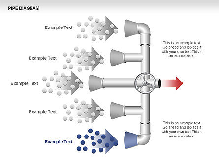 Pipe Diagrams, Slide 15, 00390, Process Diagrams — PoweredTemplate.com