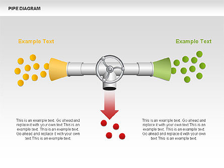 Pipe Diagrams, Slide 8, 00390, Process Diagrams — PoweredTemplate.com