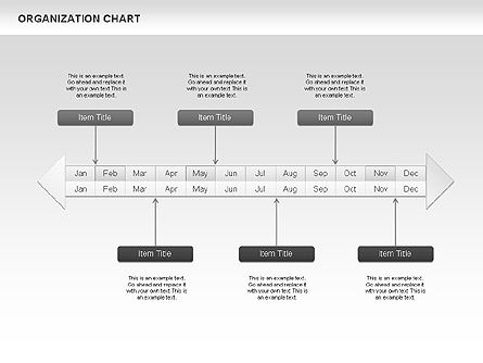 Gráficos Cronograma de Crest, Diapositiva 2, 00391, Timelines & Calendars — PoweredTemplate.com