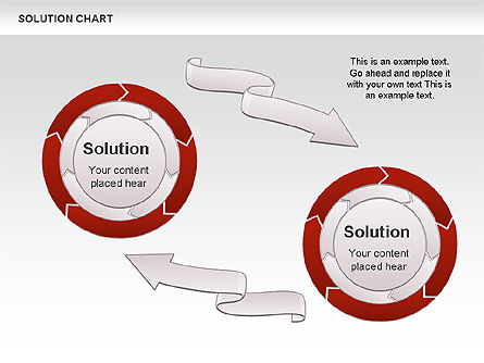 Solution Charts, Slide 7, 00392, Shapes — PoweredTemplate.com