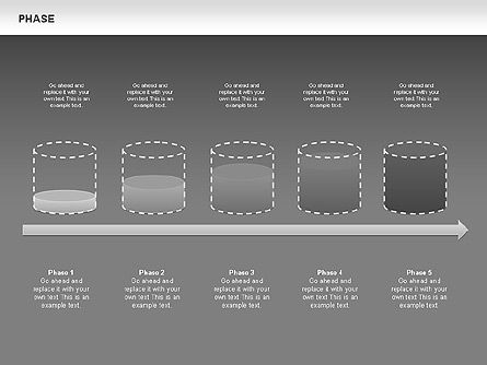 Diagramas de las Etapas del Tanque, Diapositiva 15, 00393, Diagramas de la etapa — PoweredTemplate.com
