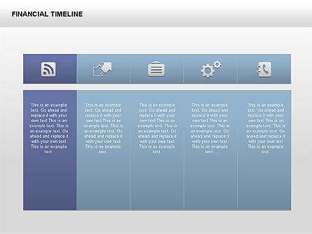 Línea de tiempo financiera gratuita, Diapositiva 11, 00395, Timelines & Calendars — PoweredTemplate.com