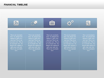 Free Financial Timeline, Slide 13, 00395, Timelines & Calendars — PoweredTemplate.com